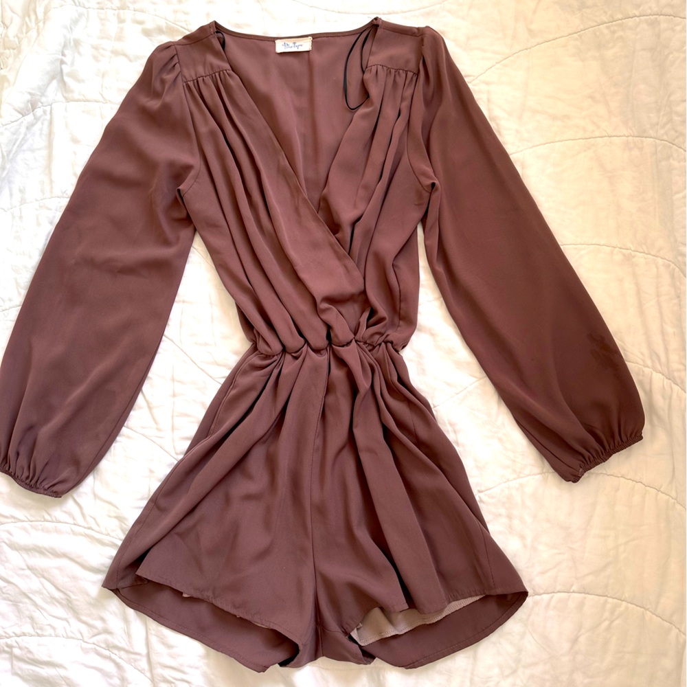 Brown Romper